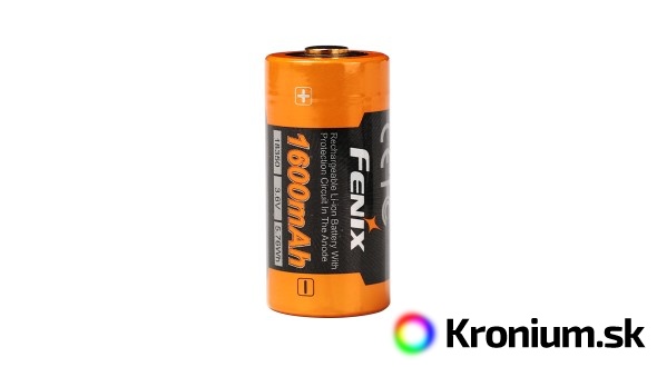 Dobíjateľná batéria Fenix 18350 1600 mAh (Li-Ion)