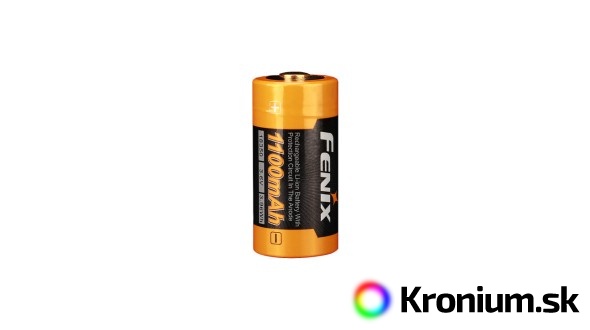 Dobíjateľná batéria Fenix 18350 1100 mAh (Li-Ion)