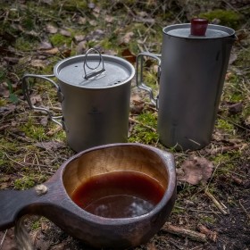 Titánový French Press Silverant