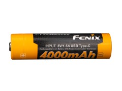 Dobíjateľná USB-C batéria Fenix 18650 4000 mAh (Li-Ion)